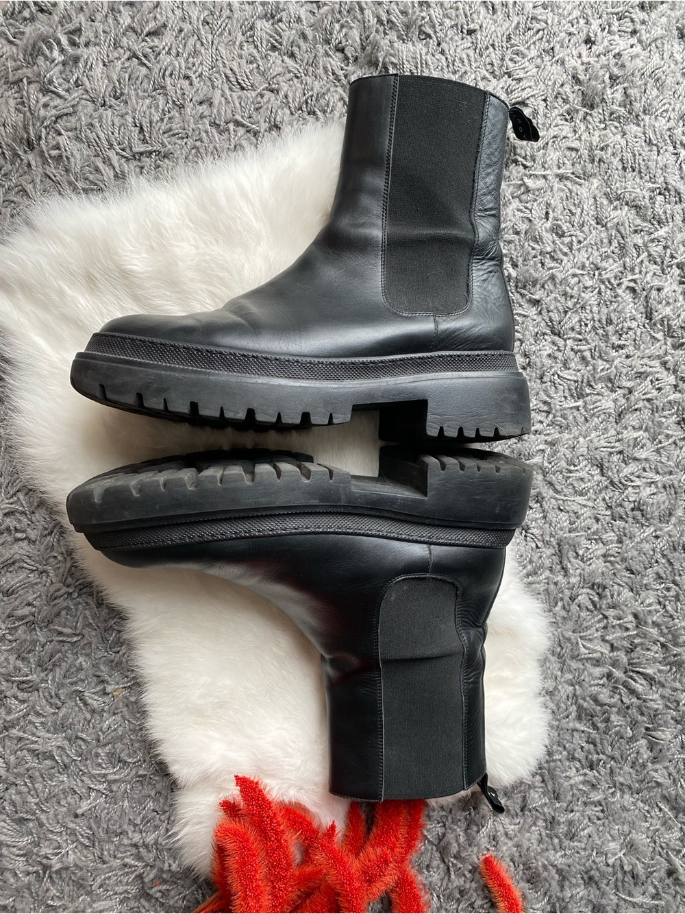 Maguire Corticella Black Leather Unlined Boot - Picture 7 of 9
